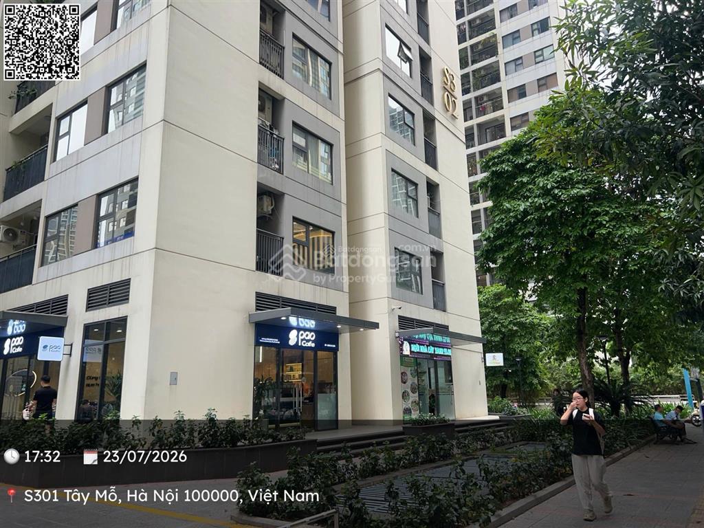 Bán shop chân đế vinhomes smart city sẵn dòng tiền cho thuê ổn định