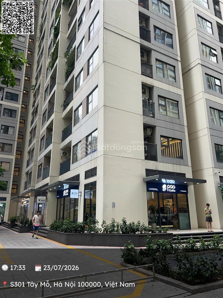 Bán shop chân đế vinhomes smart city sẵn dòng tiền cho thuê ổn định