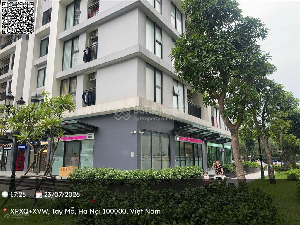 Bán shop chân đế tòa i1 imperia smart city tây mỗ sổ đỏ lâu dài sẵn hđ thuê 5 năm