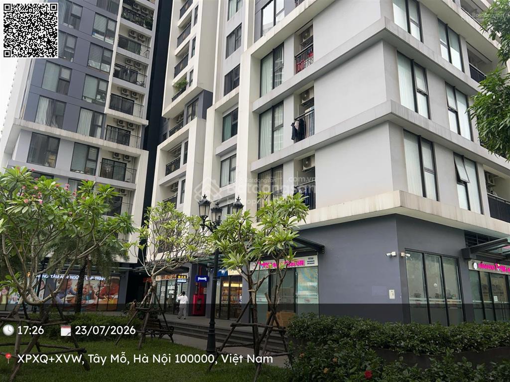 Bán shop chân đế tòa i1 imperia smart city tây mỗ sổ đỏ lâu dài sẵn hđ thuê 5 năm
