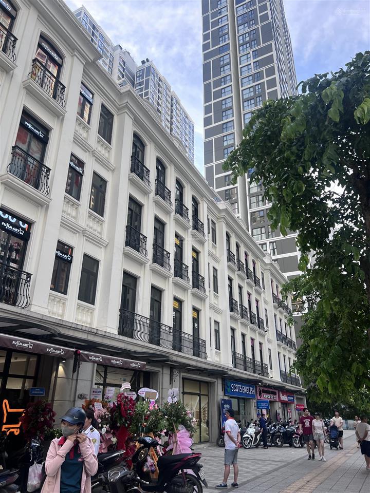 Cho thuê shophouse tmdv 4 tầng vinhomes smart city  vị trí đẹp, kinh doanh đa ngành nghề
