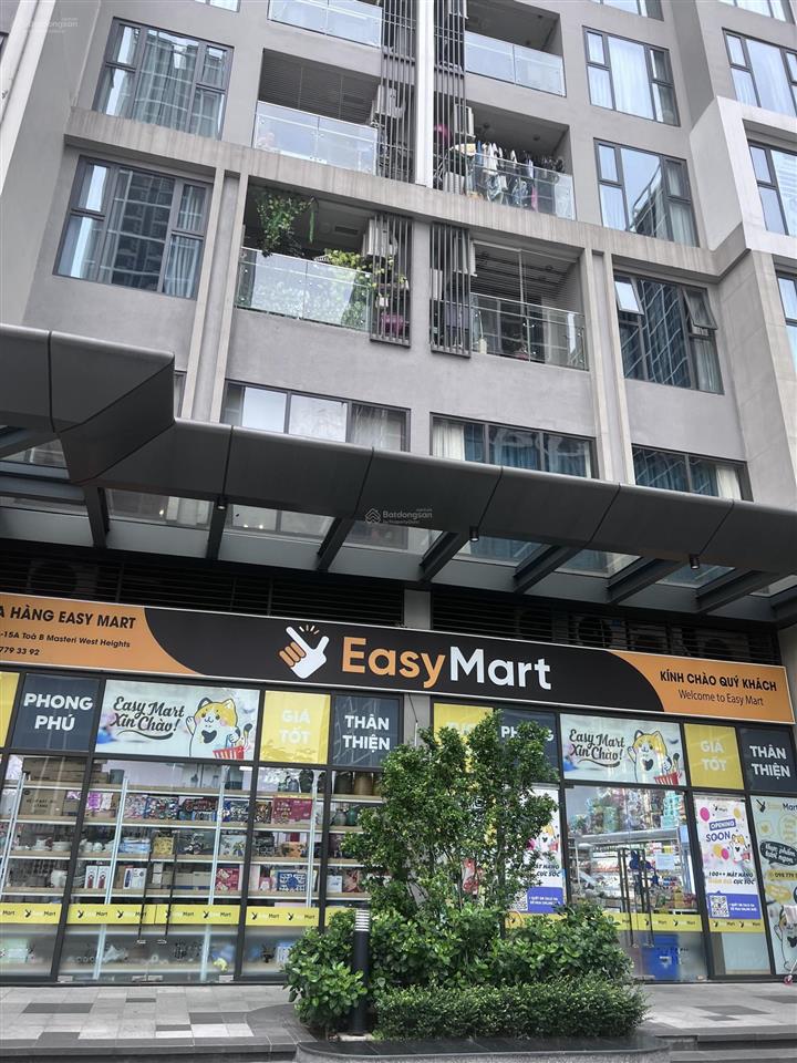 Bán căn shop chân đế mặt sảnh thuộc masteri homes vinhomes smart city tây mỗ
