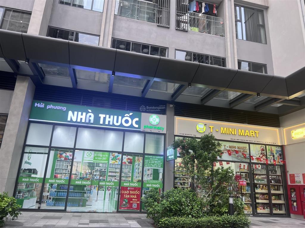 Bán căn shop chân đế mặt sảnh thuộc masteri homes vinhomes smart city tây mỗ