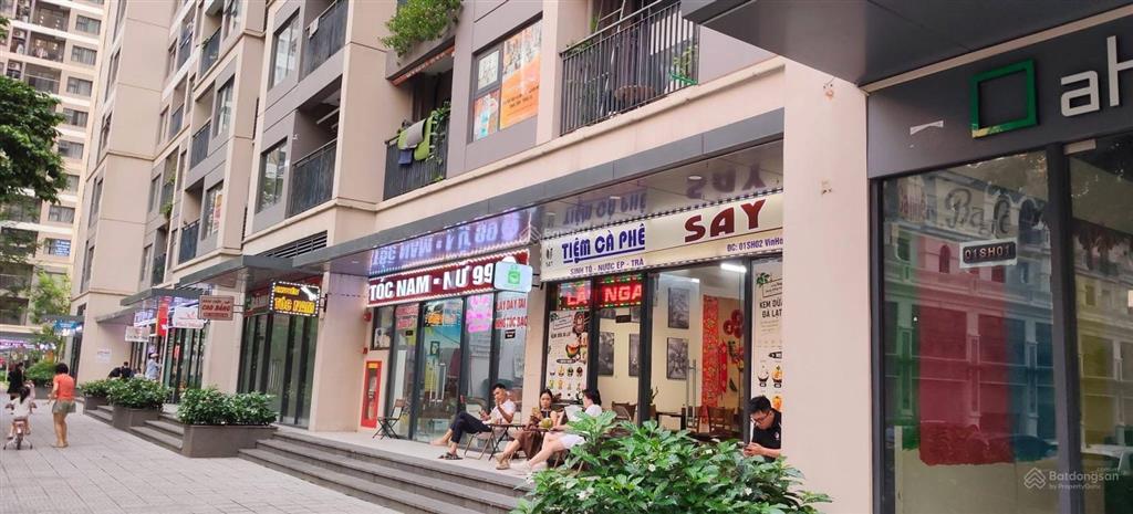 Cho thuê shophouse vinhomes smart city 145m² 130 triệu/tháng hàng hiếm tại vinhomes smart city