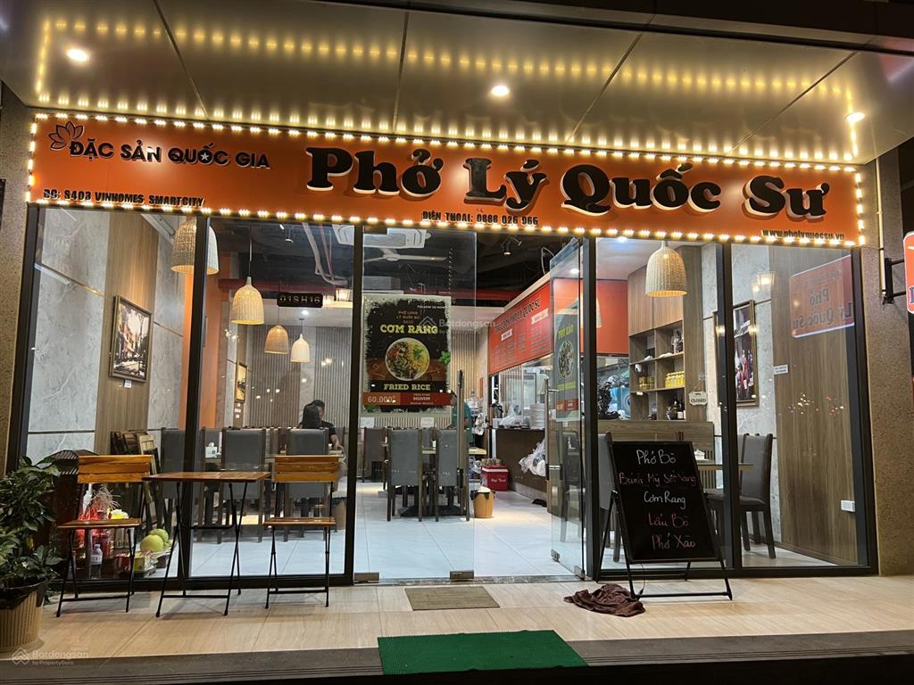 Bán căn shop chân đế vị trí mặt sảnh vinhomes smart city với toà 1200 căn hộ đã cho thuê 1tr/m2