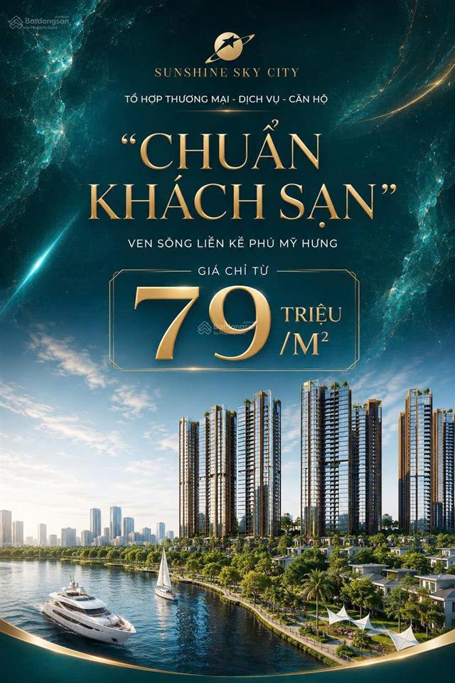 Bán cc 2pn, 70m2 tại 23, sunshine sky city, giá cực chất 79 triệu/m2