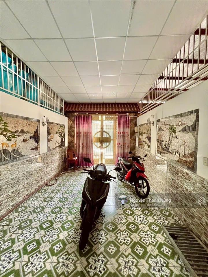 Bán nhà 4 tầng đúc mặt tiền hẻm xe tải tránh khu phân lô lê văn khương q12 giá rẻ 6,89 tỷ