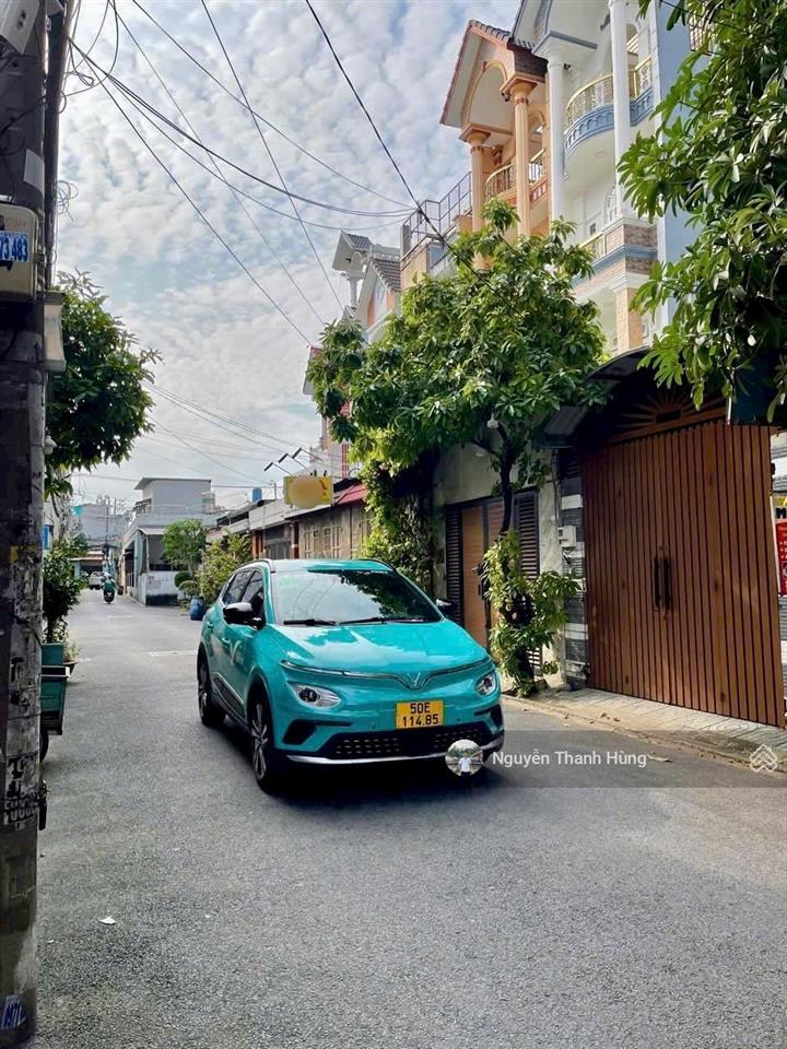 Bán nhà 4 tầng đúc mặt tiền hẻm xe tải tránh khu phân lô lê văn khương q12 giá rẻ 6,89 tỷ