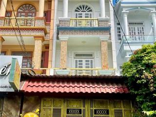 Bán nhà 4 tầng đúc mặt tiền hẻm xe tải tránh khu phân lô lê văn khương q12 giá rẻ 6,89 tỷ