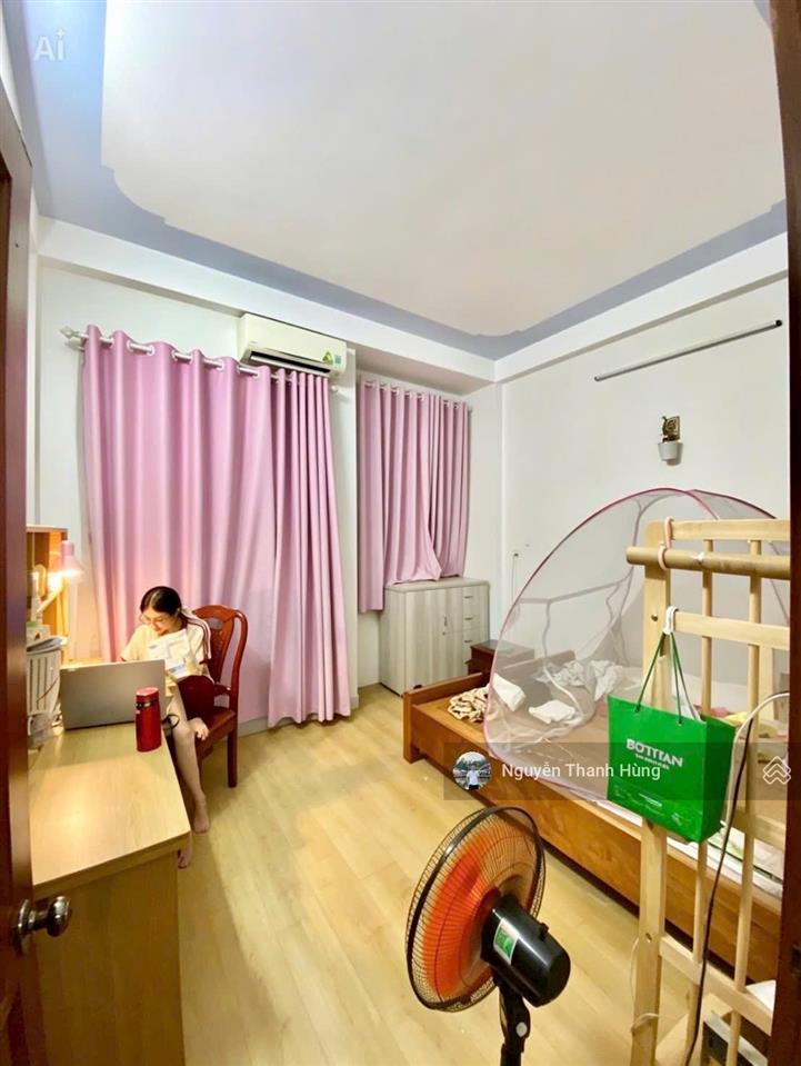 Bán nhà 3 tầng đúc khu phân lô tch08, quận 12 giá rẻ 4,99 tỷ, diện tích 52m² (4,3x13m)