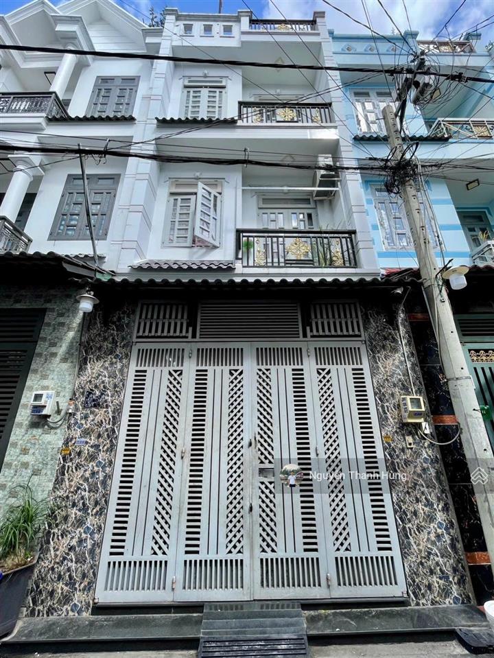 Bán nhà 3 tầng đúc khu phân lô tch08, quận 12 giá rẻ 4,99 tỷ, diện tích 52m² (4,3x13m)