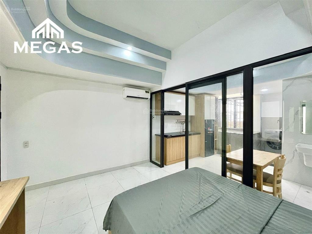 1 phòng ngủ 35m2 full nội thất ngay nguyễn văn quá  cầu tham lương  đông hưng thuận