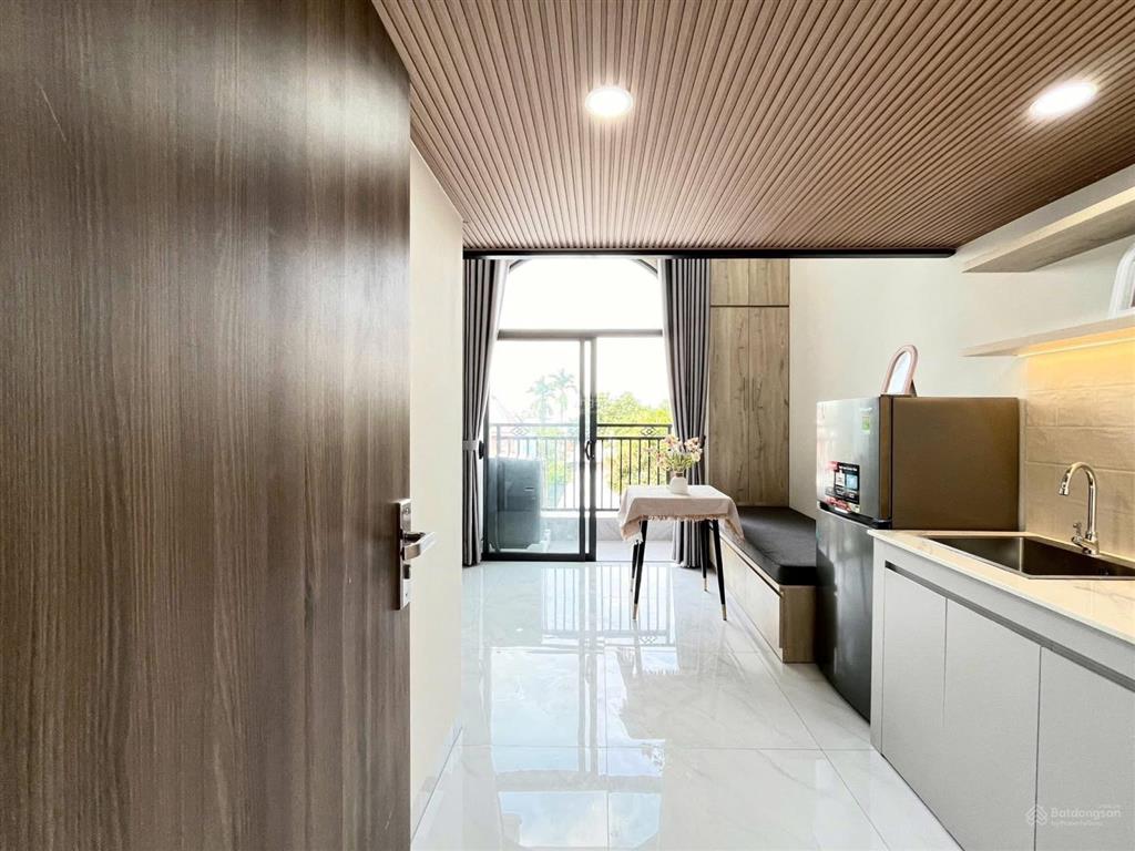 Chung cư mini có gác 35m² ngay cầu sắt nguyễn thái sơn  dh văn lang
