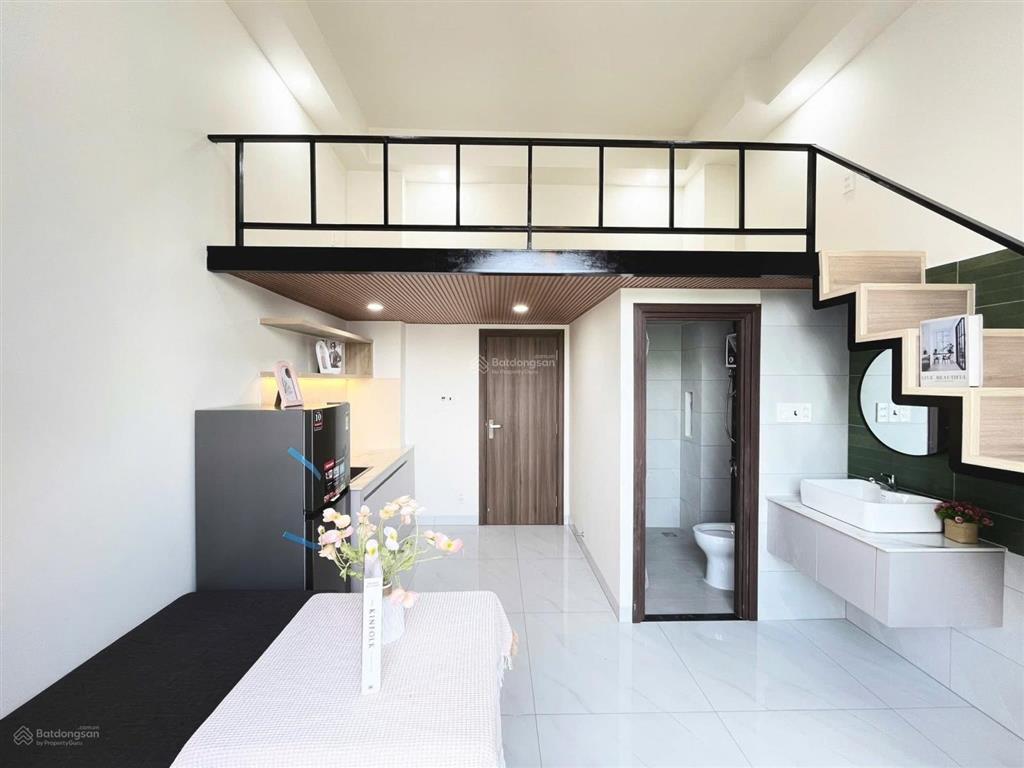 Chung cư mini có gác 35m² ngay cầu sắt nguyễn thái sơn  dh văn lang