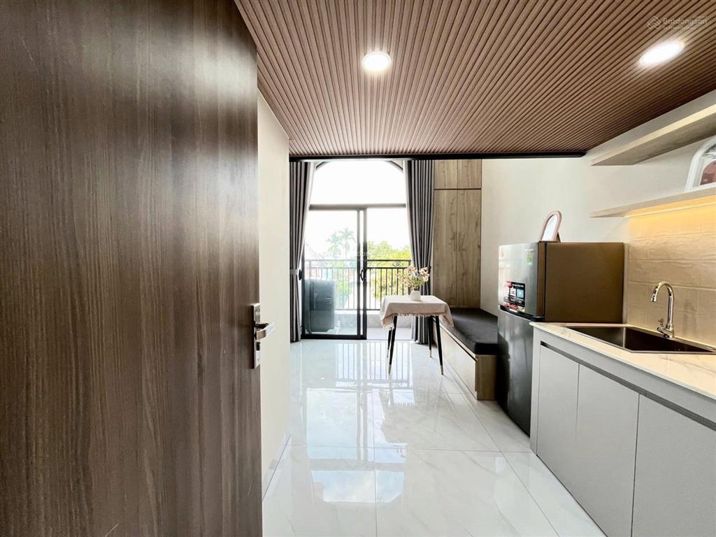 Chung cư mini có gác 35m² ngay cầu sắt nguyễn thái sơn  dh văn lang
