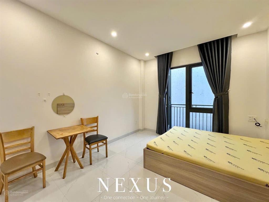 1 phòng ngủ cao cấp mới 100%  full nội thất ngay nhà máy bia lê văn khương  thới an q12