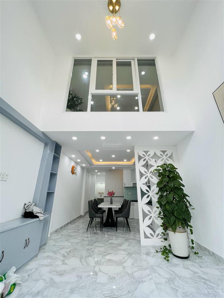 Cho thuê nhà full nội thất hẻm xe hơi cách 30m ra mặt tiền quang trung p10