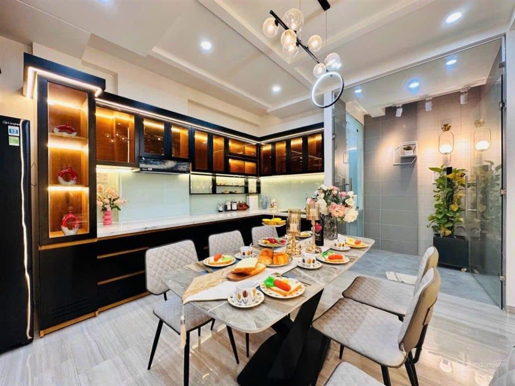 Cho thuê nhà full nội thất hẻm xe hơi thông đường số 59