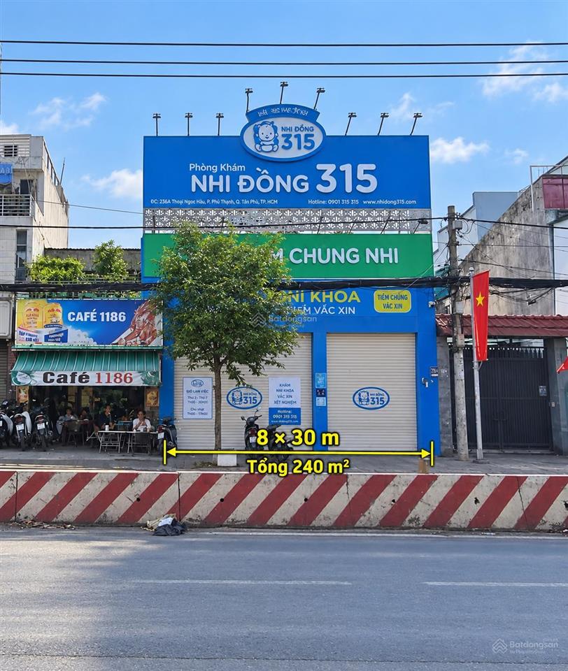 Cho thuê mặt bằng đường huỳnh tấn phát, diện tích 8 x 30