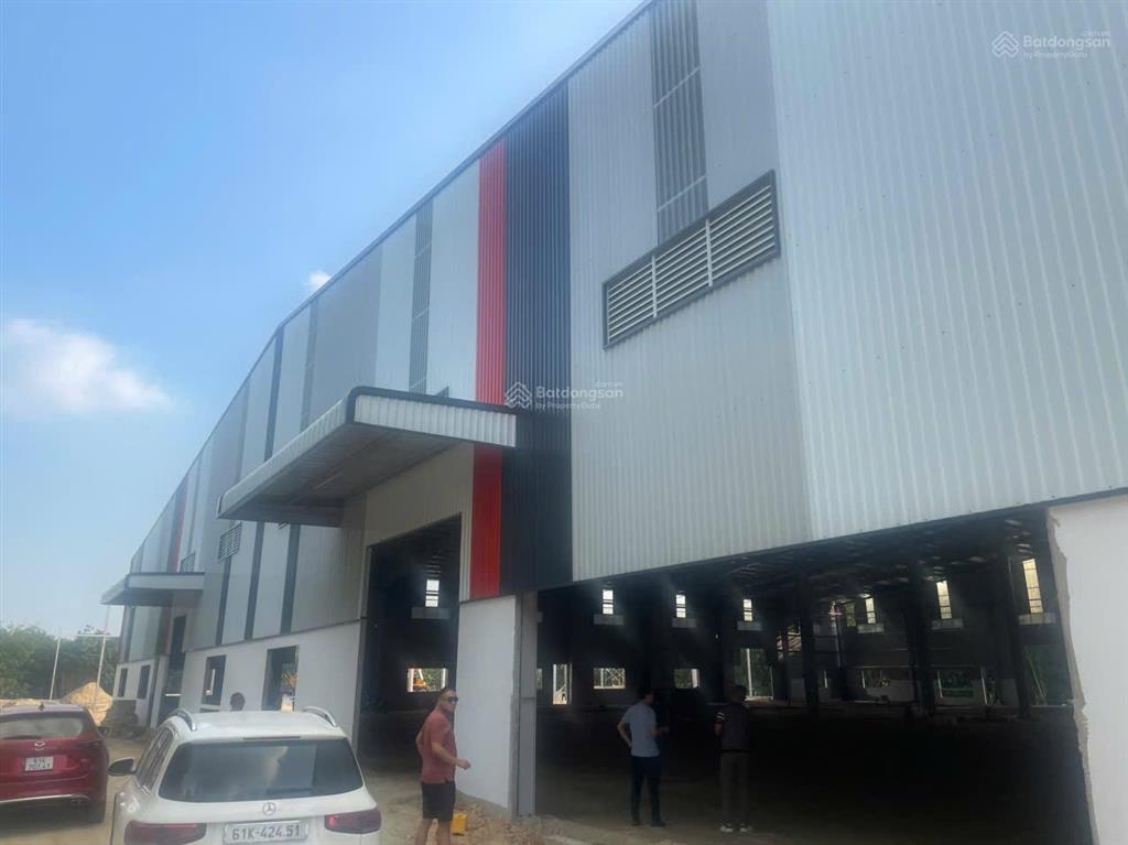 Cho thuê 1h9  nhà xưởng bàu bàng  bình dương