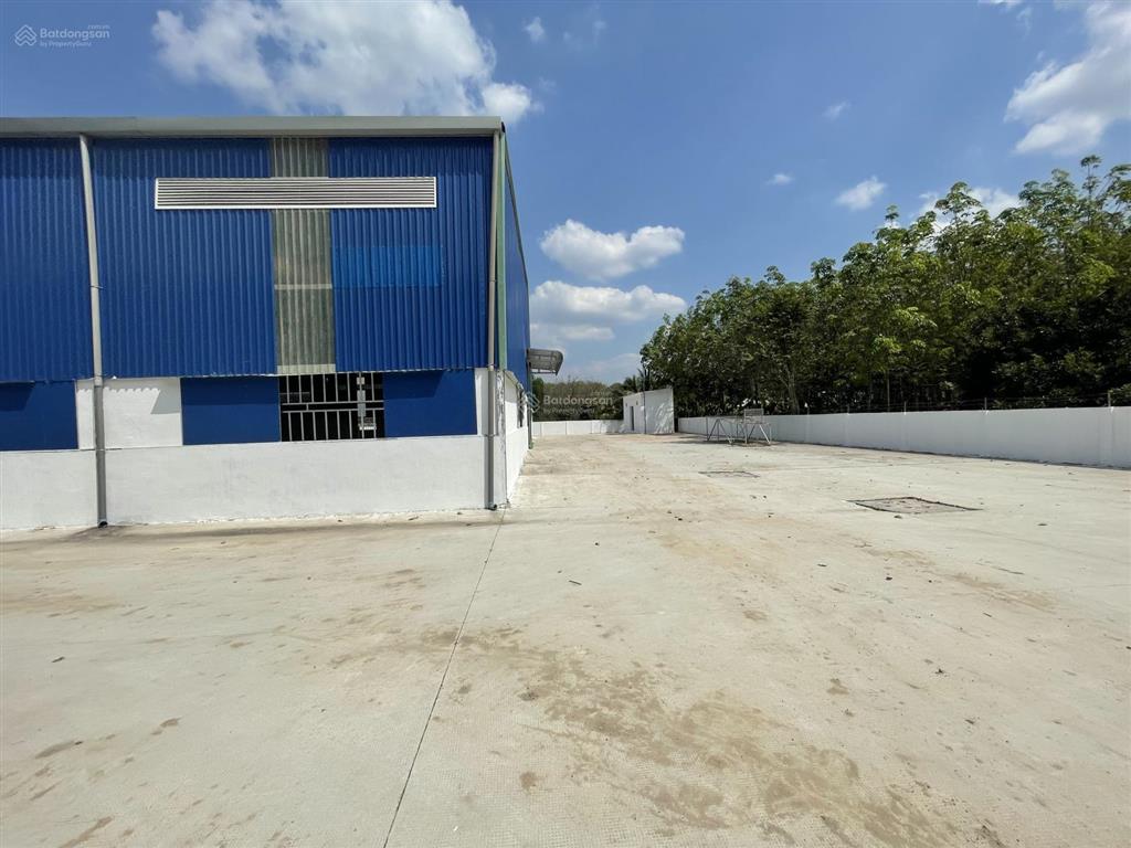 Cho thuê xưởng mới đã xây dựng hoàn thiện toàn bộ, xưởng tại xã vĩnh hòa, phú giáo, bình dương