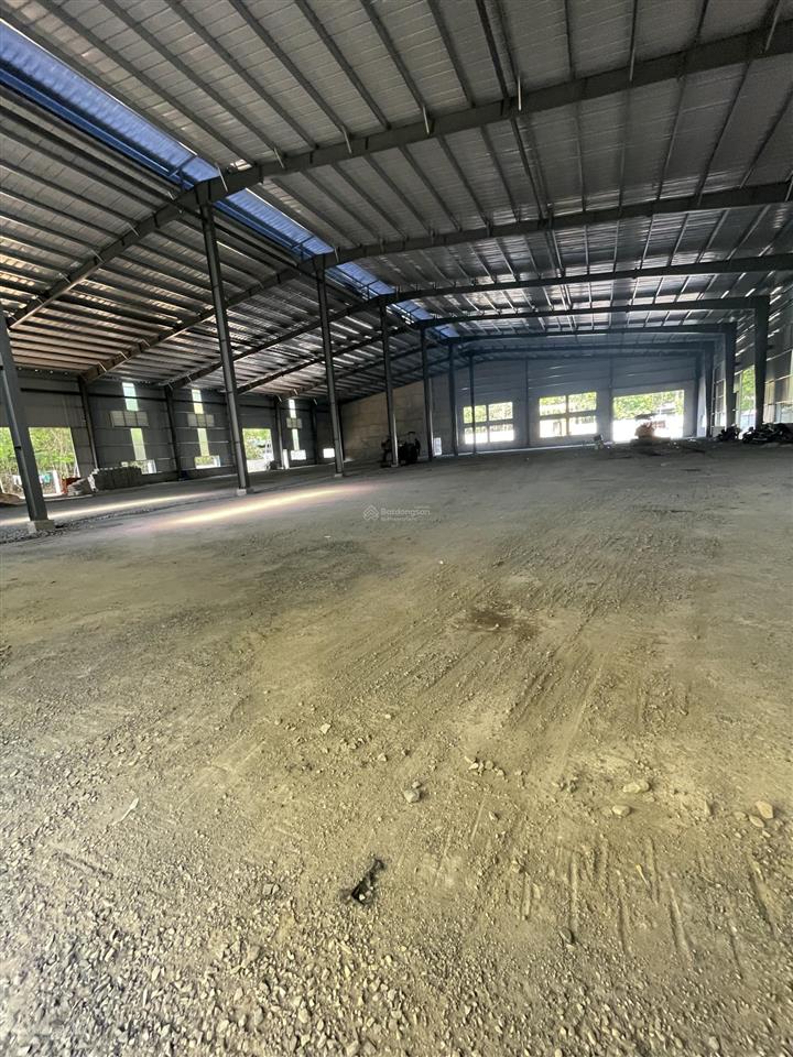 Cho thuê khuôn viên 9860m2 nhà xưởng tân uyên  bình dương