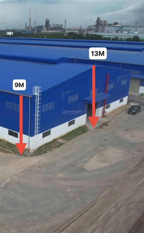 Cho thuê kho xưởng kcn phú mỹ brvt có chia nhỏ diện tích