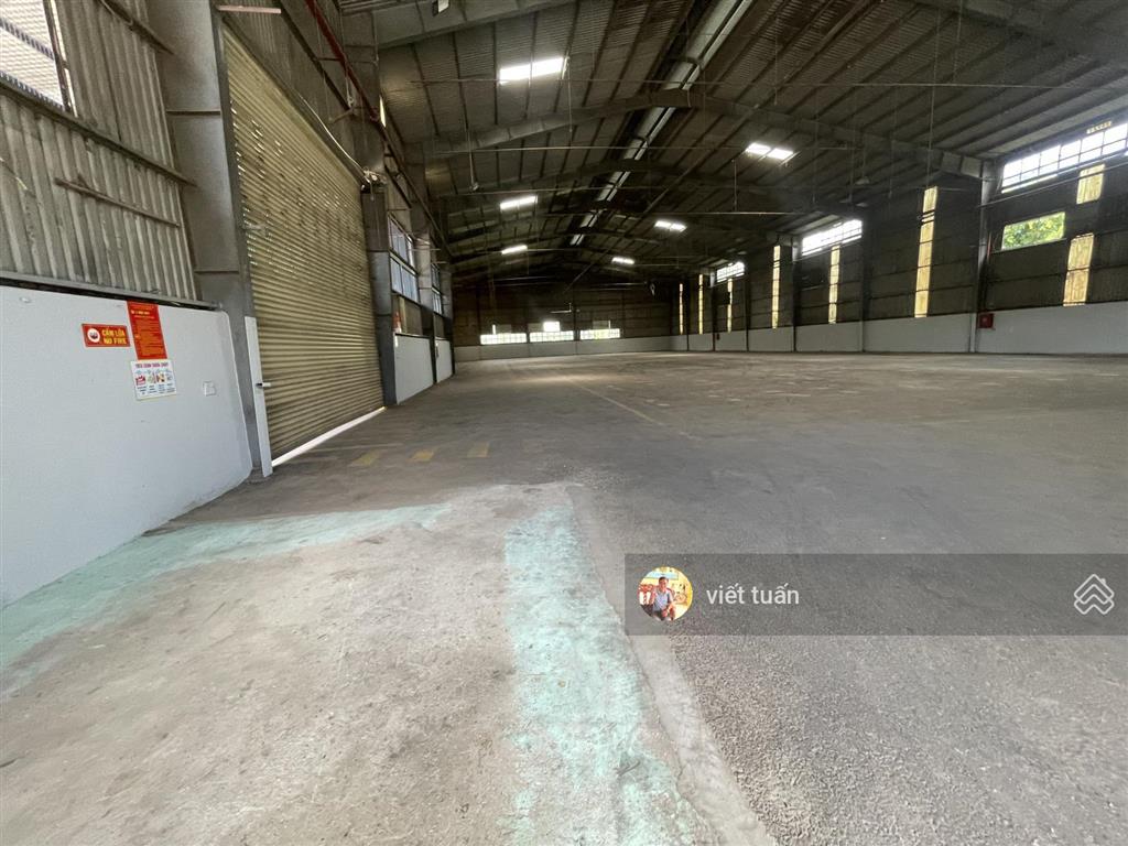 Cho thuê 1860m² xưởng giấy tờ đủ lái thiêu thuận an