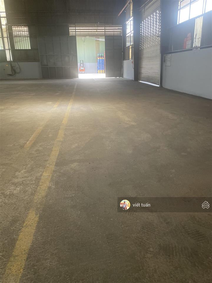 Cho thuê 1860m² xưởng giấy tờ đủ lái thiêu thuận an