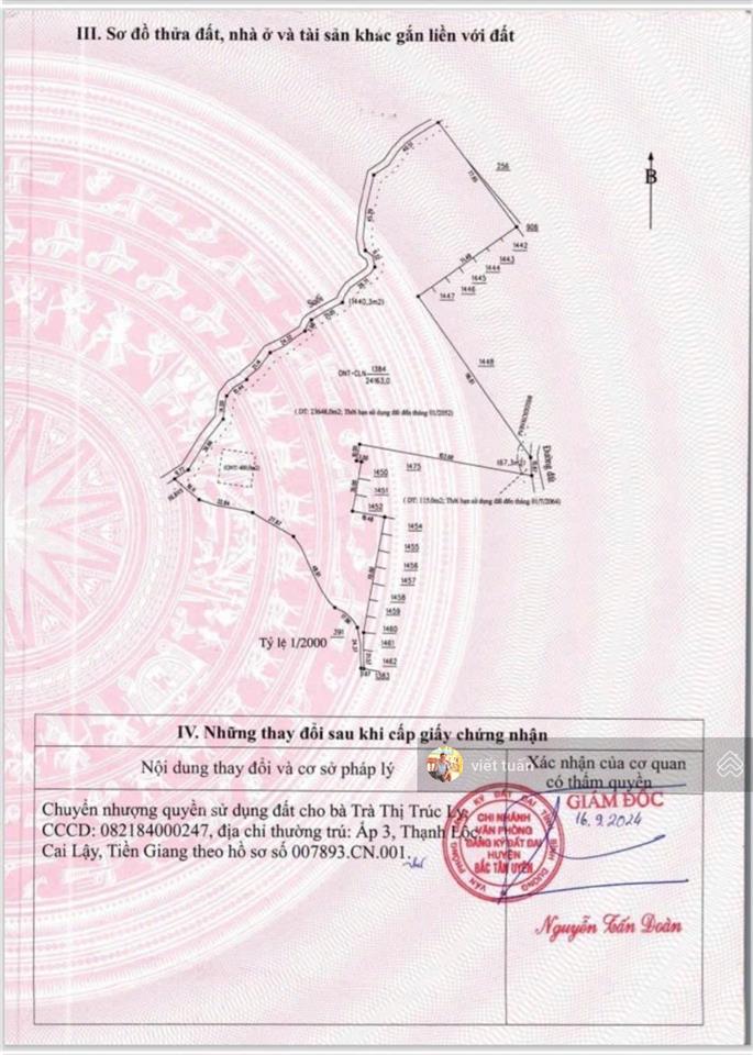 Bán đất tại tân định  tân uyên, 21 tỷ, 24000m2, giá cực chất