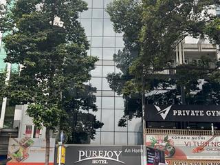 Ngay chợ bến thành  bán nhà mặt tiền nguyễn thái học, quận 1. dt 8 x 20, xd hầm 8 tầng giá 100 tỷ