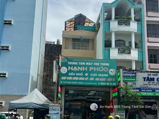 Siêu rẻ  mặt tiền trần quốc thảo, quận 3. dt 5.7 x 27( 150m2) 4 tầng đang cho thuê giá chỉ 45 tỷ