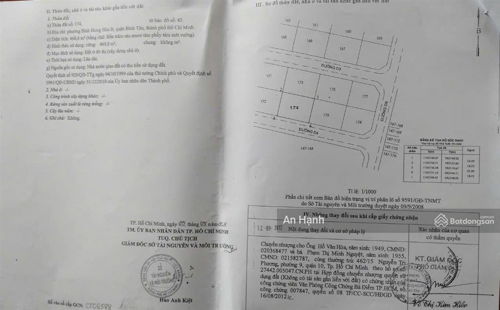 Chính chủ bán mặt tiền đường số 14b, bình tân, dt 25 x 20m (468.8m2) 2 tầng, giá 34 tỷ chính chủ