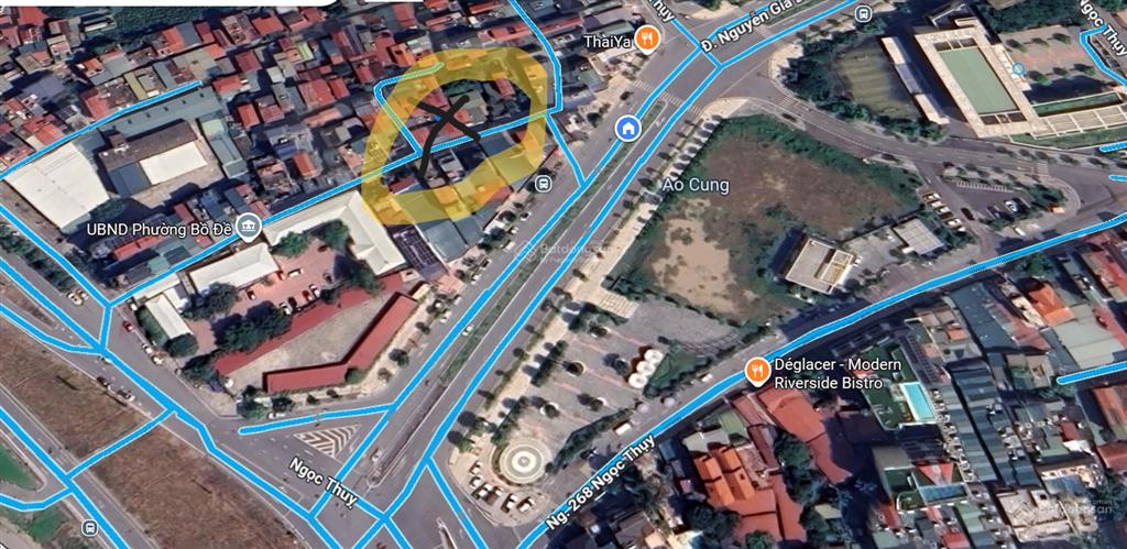 Giảm giá đất ngõ 272 ngọc thụy, mt trước / sau x 8,2m dt 200 m2, ngõ thông 2 đầu
