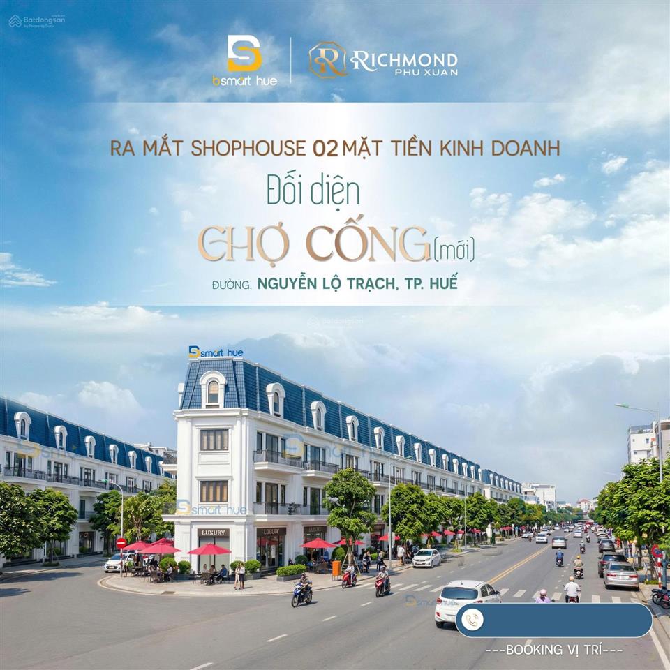 Chợ cống đã về, nhà phố hot nhất chính thức mở bán