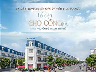 Chợ cống đã về, nhà phố hot nhất chính thức mở bán