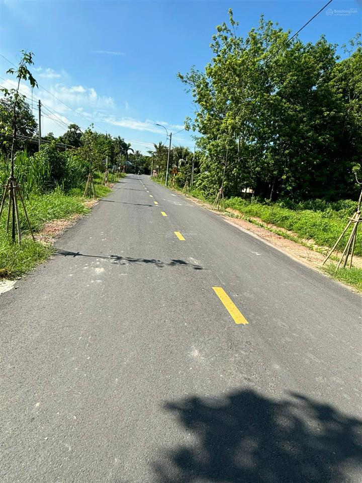 Bán đất lộc giang, tây ninh, mặt tiền 22,5 m đường nhựa 10m