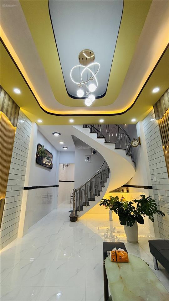 Bán nhà đẹp 3 tầng 4x16m hoàng văn hợp gần aeon bình tân chỉ 6,6 tỷ tl