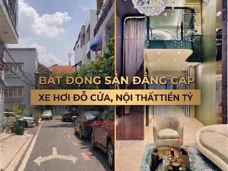 [ hiếm ] 719 huỳnh tấn phát quận 7  xe hơi đỗ  nội thất hiện đại  4.3x23.6m  5 tầng  13.6 tỷ