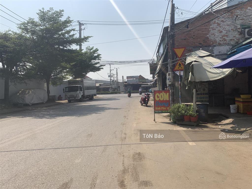 Cần bán lô đất 129m² (6x21,5m)  trong vĩnh phú 1  đường nhựa  kdc bàn cờ  đường lớn có vỉa hè