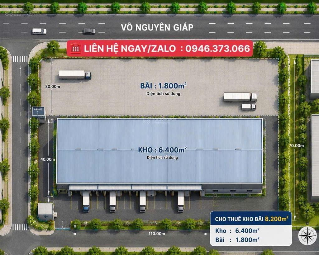 Cho thuê 8200m² kho xưởng showroom võ nguyên giáp cần thơ  ngang 127m  pháp lý đất skc