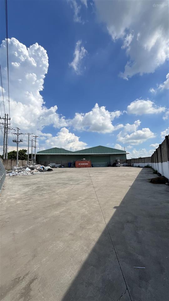Cho thuê kho bãi 5.000m² mặt tiền ql1a  tp. vĩnh long (đã hoàn công)
