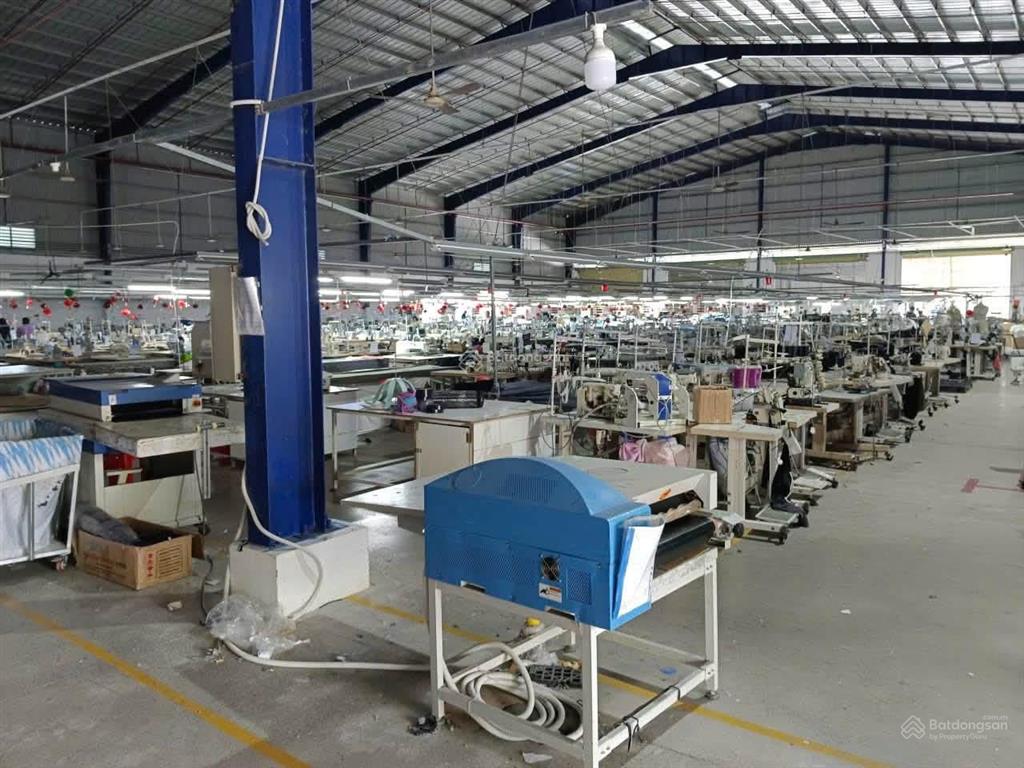 Cho thuê xưởng may 5.000m2 gần trung tâm vĩnh long
