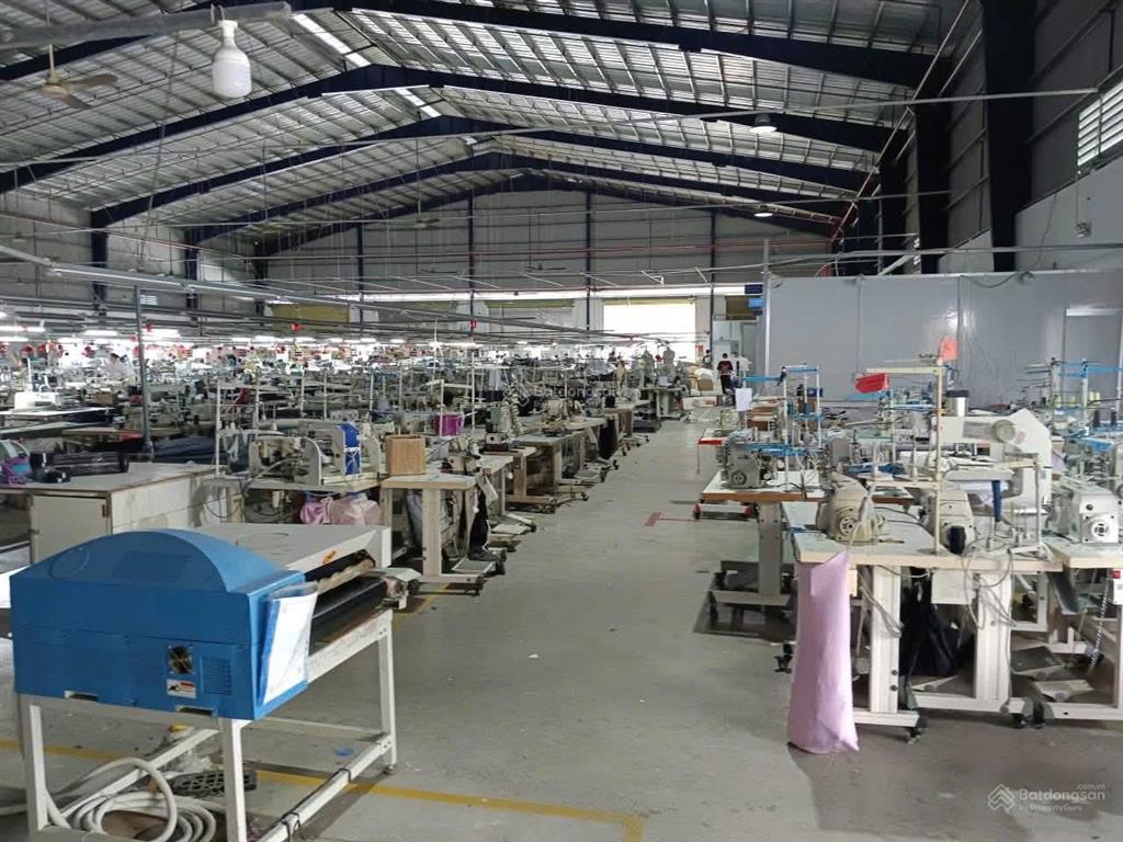 Cho thuê xưởng may 5.000m2 gần trung tâm vĩnh long