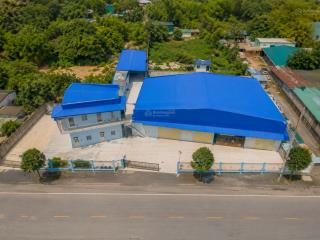 Cho thuê kho 2.200m2 mặt tiền quốc lộ 61c giá tốt chỉ 32k/m2