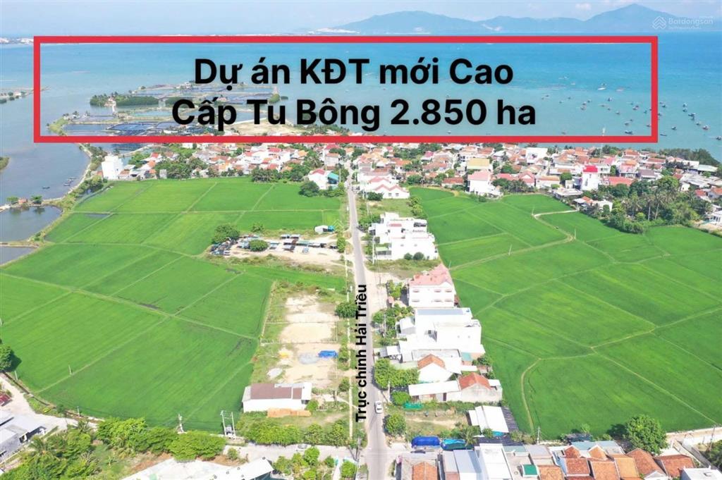 Đất full thổ trục chính hải triều, đường thông biển, pk8kkt vân phong. giá 22 triệu/m2