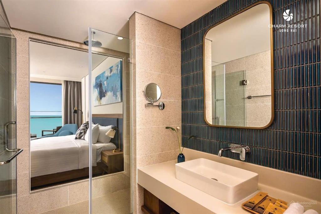 Chuyển nhượng căn hộ trực diện biển charm resort long hải giá thấp hơn cđt, sắp bàn giao