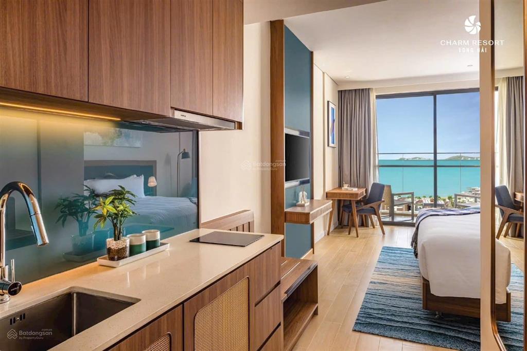 Chuyển nhượng căn hộ trực diện biển charm resort long hải giá thấp hơn cđt, sắp bàn giao