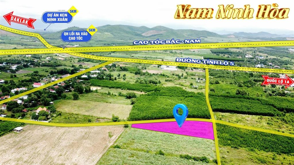 Mở bán lô đất full thổ cư ninh tân (cũ), cách tỉnh lộ 5 chỉ 200m, vị trí tiềm năng cực đẹp!