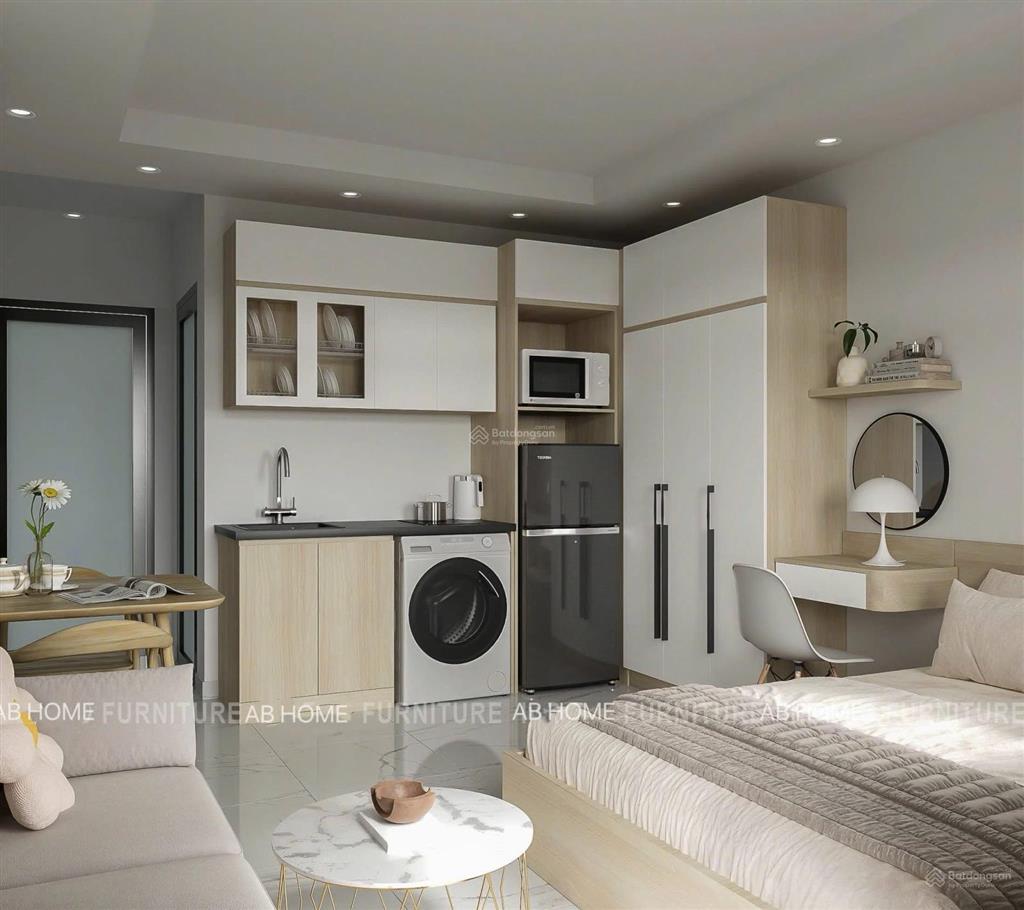 Cho thuê căn hộ mới xây 100%  gần bùi viện, landmark, takashimay full nội thất